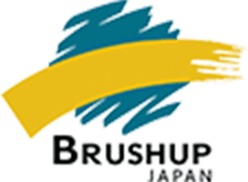 BRUSHUPJAPANロゴ